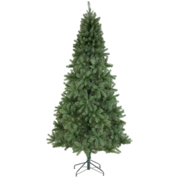 tectake Prancer Artificial Christmas Tree with Stand 7.5ft - thumbnail 1