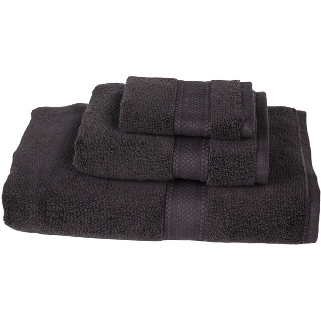 Deluxe Grey Cotton Bath Towel