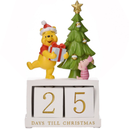 Disney White Winnie the Pooh Count Down Calendar - thumbnail 1