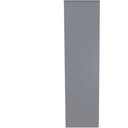 Crowndale Diego 3 Door Dusk Grey Tall Wardrobe Ready Assembled - thumbnail 2