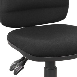 Teknik Office Ergo Twin Fabric Desk Chair Black - thumbnail 4