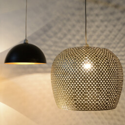 Manhattan Black Ceiling Light Lamp Shade - thumbnail 2