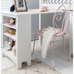 Noa and Nani Una White Single Sleep Station with Chest of Drawers Cabinet and Desk - thumbnail 3