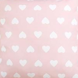 Kaikoo Heart Pink Print Cushion - thumbnail 2