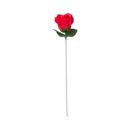 Artificial Single Stem Rose in Gift Box Red - thumbnail 2
