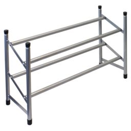 JVL 2 Tier Extendable Shoe Rack - thumbnail 1