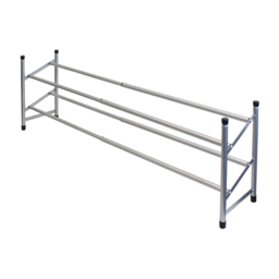 JVL 2 Tier Extendable Shoe Rack - thumbnail 3