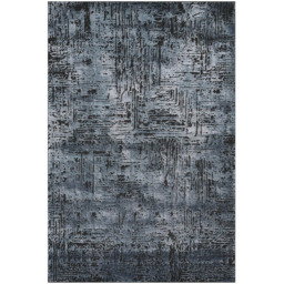 Desire Rugs Belgravia Metallic Sheen Modern Illusion Design Navy Rug 120 x 170cm