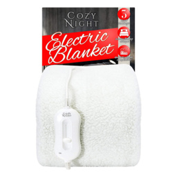 Cozy Night Single Fleece Electric Blanket - thumbnail 4