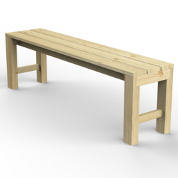 Forest Garden Dining Bench - thumbnail 2