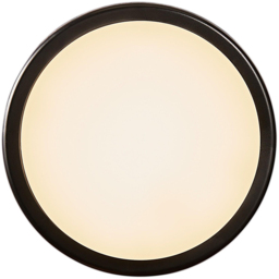 Nordlux Cuba Round Black Garden Wall Light - thumbnail 3