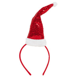 Christmas Red Sequin Skirt and Headband Set - thumbnail 2
