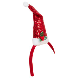 Christmas Red Sequin Skirt and Headband Set - thumbnail 4