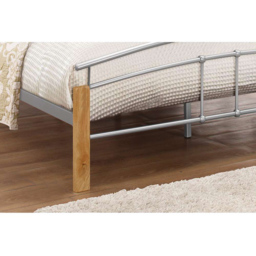 Tetras Silver King Size Bed Frame - thumbnail 3