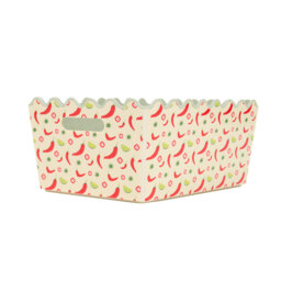 Fruit or Spicy Wave Printed Storage Basket - thumbnail 4