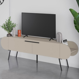 FWStyle Capsule Sandstone 2 Door TV Unit - thumbnail 1