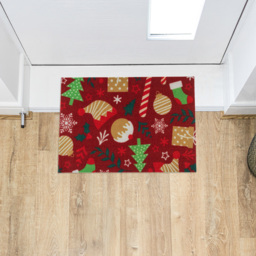 JVL 40 x 57cm Candy Lane Entrance Doormat - thumbnail 2