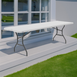 Lifetime Products Fold In Half Light Commercial Table 8ft