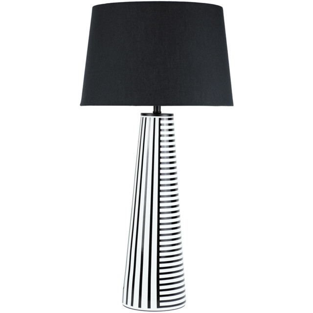 Verena Black and White Table Lamp - image 1