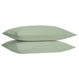 My Home Sage Polycotton Oxford Pillowcase 2 Pack