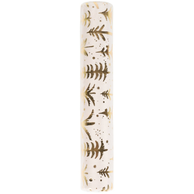 Gold Tree Table Runner 28 x 275cm - image 1