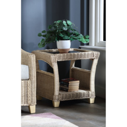 Desser Corsica Natural Wicker Side Table - thumbnail 3