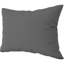 Opus Charcoal Polycotton Pillowcase 2 Pack - thumbnail 2