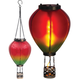 Gardenkraft Solar Hot Air Balloon Lantern - thumbnail 3