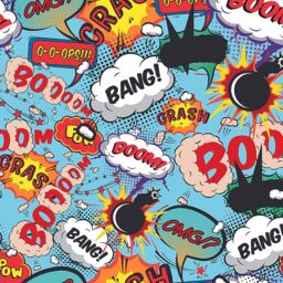 Origin Murals Comic Pop Multicolour Wall Mural - thumbnail 2