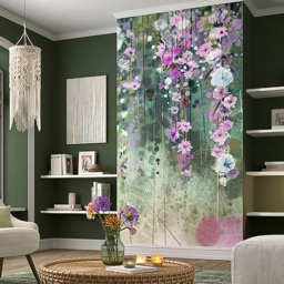 Erismann 3D Photographic Floral Garden 5 Panels Wall Mural - thumbnail 3
