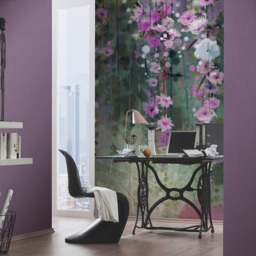 Erismann 3D Photographic Floral Garden 5 Panels Wall Mural