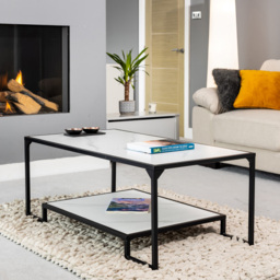 Artemis Home Zenith Single Shelf Rectangular Coffee Table - thumbnail 3