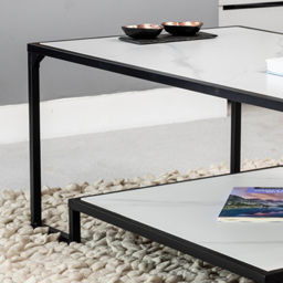 Artemis Home Zenith Single Shelf Rectangular Coffee Table - thumbnail 2