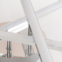 ValueLights Infinity Adjustable Chrome Crossover Integrated LED Ceiling Light - thumbnail 3