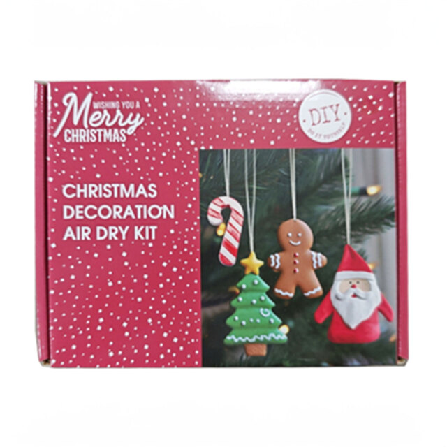 Christmas Decoration Air Dry Kit - Multicolour - image 1