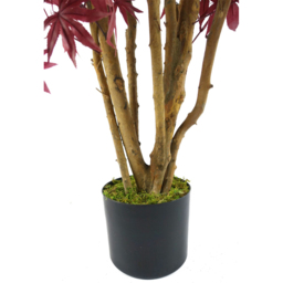Leaf Red Maple Artificial Tree 120cm - thumbnail 3