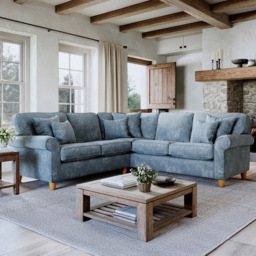 Sinatra Glory Steel 5 Seater Left Hand Corner Sofa