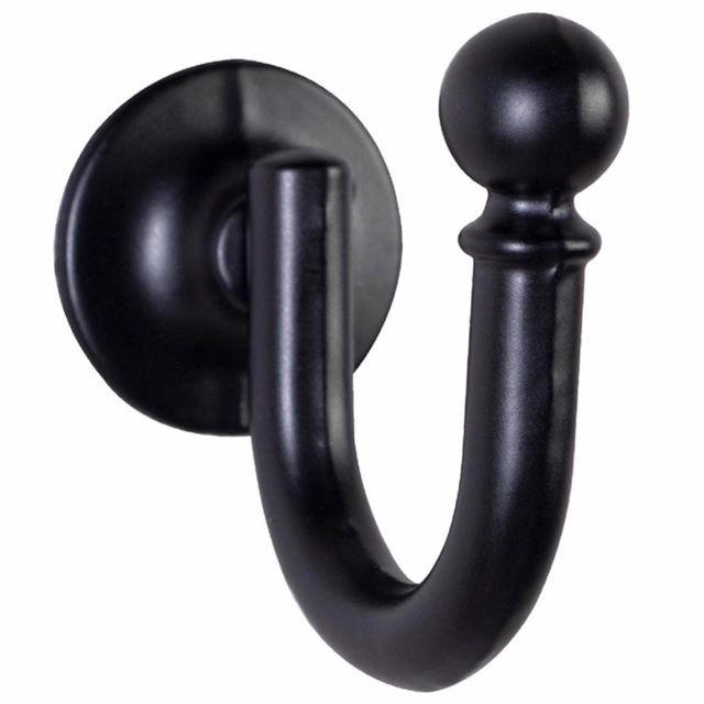 Black Matte Black Holdback 8.8 x 9cm