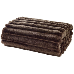 Deyongs Alnwick Throw Mocha 140 x 180cm - thumbnail 1