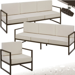 tectake Comosa 7 Seater Garden Furniture Set - thumbnail 2