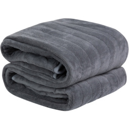 Russell Hobbs RHHT1004GR Microfleece Grey Heated Throw 130 x 180cm - thumbnail 2