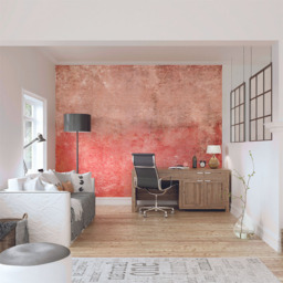 Origin Murals Rustic Wood Effect Blue Wall Mural - thumbnail 3