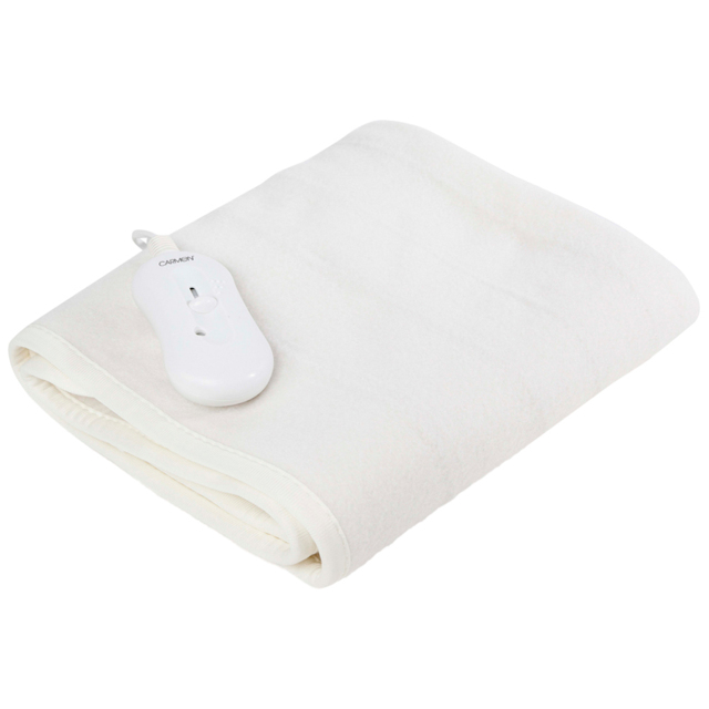 Carmen Single White Heated Under Blanket