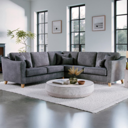 Marlon City Steel 4 Seater Corner Sofa