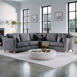 Marlon City Steel 4 Seater Corner Sofa