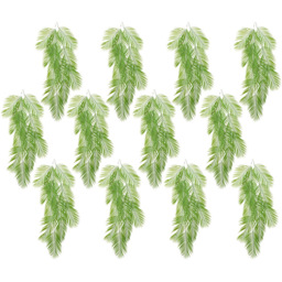 Leaf Palm Hanging Artificial Plant 4ft 12 Pack - thumbnail 1