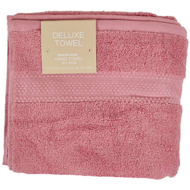 Deluxe English Rose Cotton Hand Towel - image 1