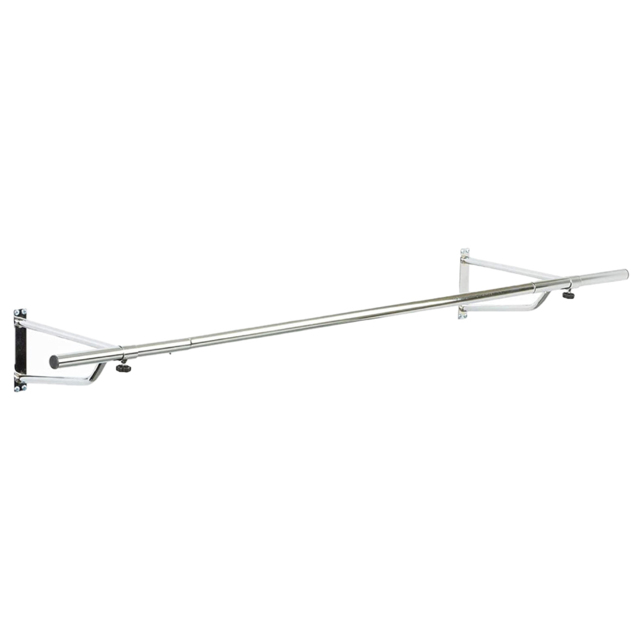 House of Home Silver Wall-Mounted Clothes Rail 6ft - image 1