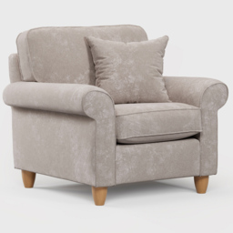Sinatra Glory Beige Armchair - thumbnail 2