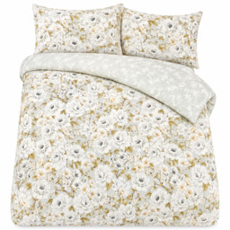 Smart Living Green Single Elegant Blooms Duvet Set - thumbnail 2